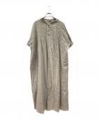 TSUHARU by samansa Mos2ツハル バイ サマンサモスモス）の古着「ブラウスワンピース」｜グレー