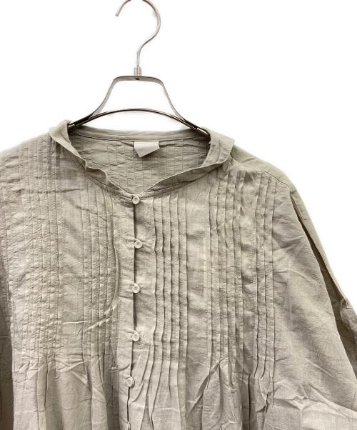 TSUHARU by samansa Mos2（ツハル バイ サマンサモスモス）TSUHARU by samansa Mos2 (ツハル バイ サマンサモスモス) ブラウスワンピース グレー サイズ:FREE 未使用品の古着・服飾アイテム