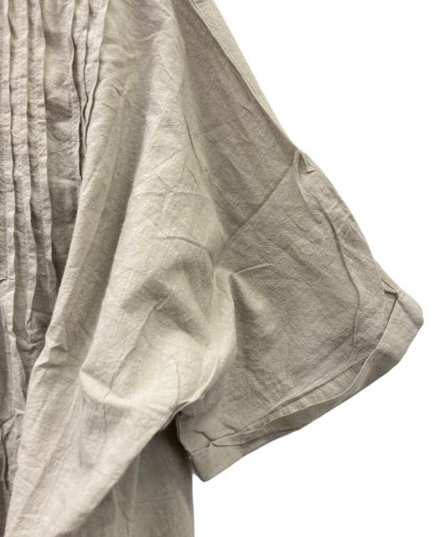 TSUHARU by samansa Mos2（ツハル バイ サマンサモスモス）TSUHARU by samansa Mos2 (ツハル バイ サマンサモスモス) ブラウスワンピース グレー サイズ:FREE 未使用品の古着・服飾アイテム