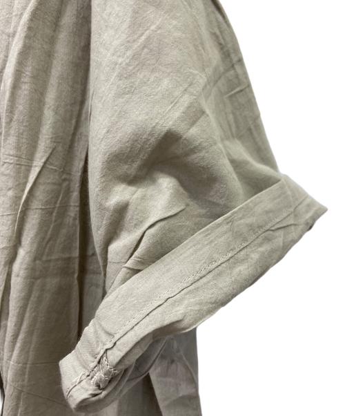 TSUHARU by samansa Mos2（ツハル バイ サマンサモスモス）TSUHARU by samansa Mos2 (ツハル バイ サマンサモスモス) ブラウスワンピース グレー サイズ:FREE 未使用品の古着・服飾アイテム