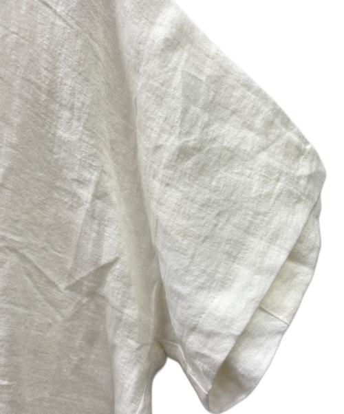 TSUHARU by samansa Mos2（ツハル バイ サマンサモスモス）TSUHARU by Samansa Mos2 (ツハル バイ サマンサモスモス) シャツワンピース アイボリー サイズ:FREEの古着・服飾アイテム