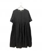 TSUHARU by samansa Mos2ツハル バイ サマンサモスモス）の古着「ブラウスワンピース」｜ブラック