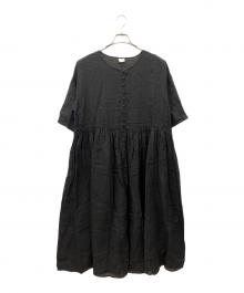 TSUHARU by samansa Mos2（ツハル バイ サマンサモスモス）の古着「ブラウスワンピース」｜ブラック