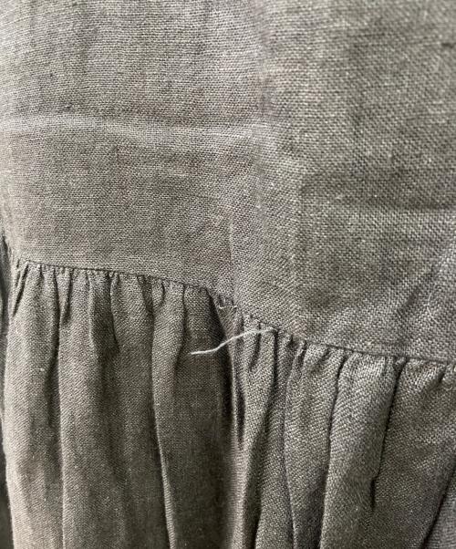 TSUHARU by samansa Mos2（ツハル バイ サマンサモスモス）TSUHARU by samansa Mos2 (ツハル バイ サマンサモスモス) ブラウスワンピース ブラック サイズ:FREEの古着・服飾アイテム