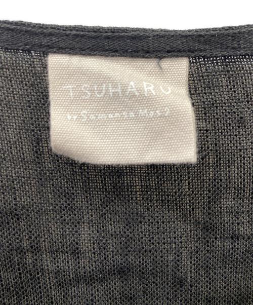 TSUHARU by samansa Mos2（ツハル バイ サマンサモスモス）TSUHARU by samansa Mos2 (ツハル バイ サマンサモスモス) ブラウスワンピース ブラック サイズ:FREEの古着・服飾アイテム