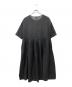 中古・古着 TSUHARU by samansa Mos2 (ツハル バイ サマンサモスモス) ブラウスワンピース ブラック サイズ:FREE：7000円