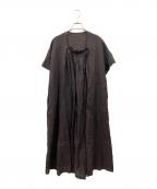 nest Robeネストローブ）の古着「ブラウスワンピース」｜ブラウン