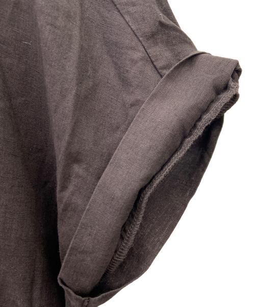 nest Robe（ネストローブ）nest Robe (ネストローブ) ブラウスワンピース ブラウン サイズ:FREEの古着・服飾アイテム