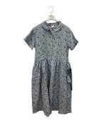 TSUHARU by samansa Mos2ツハル バイ サマンサモスモス）の古着「シャツワンピース」｜ブルー