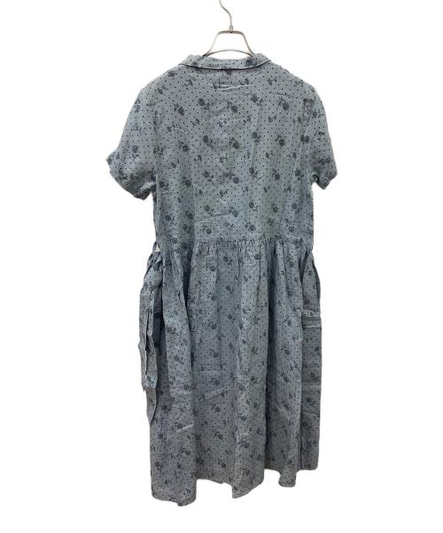 TSUHARU by samansa Mos2（ツハル バイ サマンサモスモス）TSUHARU by Samansa Mos2 (ツハル バイ サマンサモスモス) シャツワンピース ブルー サイズ:FREE 未使用品の古着・服飾アイテム