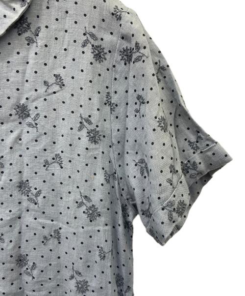 TSUHARU by samansa Mos2（ツハル バイ サマンサモスモス）TSUHARU by Samansa Mos2 (ツハル バイ サマンサモスモス) シャツワンピース ブルー サイズ:FREE 未使用品の古着・服飾アイテム