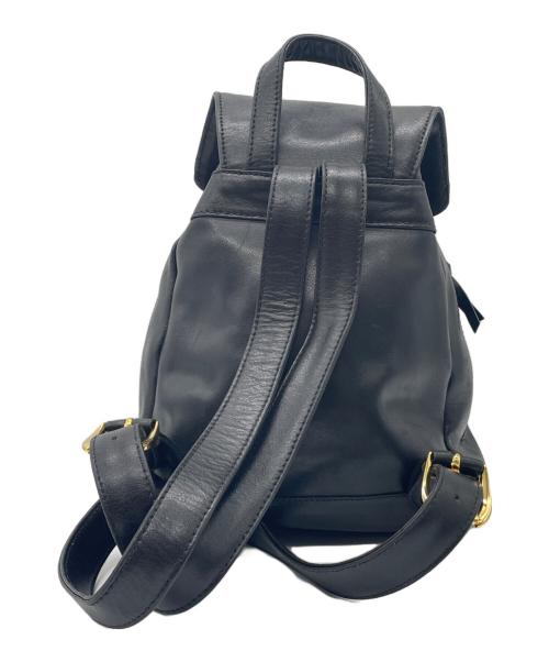 GIANNI VERSACE（ジャンニ・ヴェルサーチ）GIANNI VERSACE (ジャンニ・ヴェルサーチ) リュック ブラックの古着・服飾アイテム