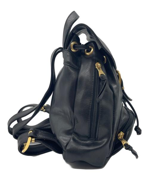 GIANNI VERSACE（ジャンニ・ヴェルサーチ）GIANNI VERSACE (ジャンニ・ヴェルサーチ) リュック ブラックの古着・服飾アイテム