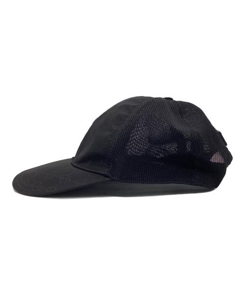 GUCCI（グッチ）GUCCI (グッチ) メッシュキャップ ブラック サイズ:Sの古着・服飾アイテム