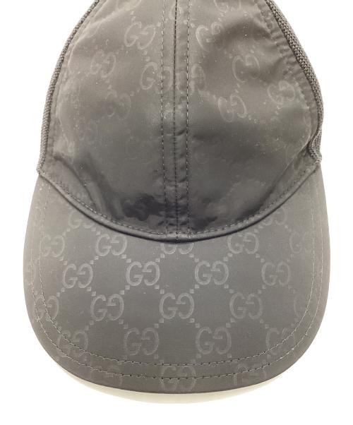 GUCCI（グッチ）GUCCI (グッチ) メッシュキャップ ブラック サイズ:Sの古着・服飾アイテム