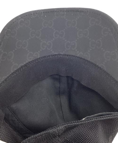 GUCCI（グッチ）GUCCI (グッチ) メッシュキャップ ブラック サイズ:Sの古着・服飾アイテム