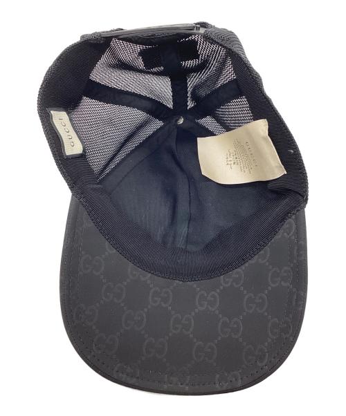 GUCCI（グッチ）GUCCI (グッチ) メッシュキャップ ブラック サイズ:Sの古着・服飾アイテム