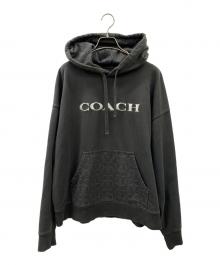 COACH（コーチ）の古着「プルオーバーパーカー」｜ブラック