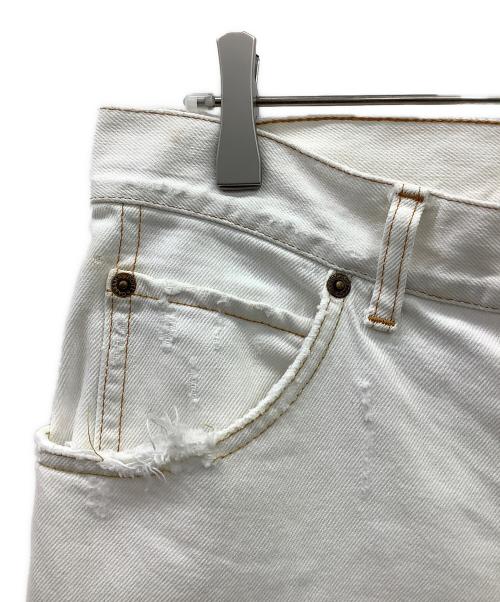 DOLCE & GABBANA（ドルチェ＆ガッバーナ）DOLCE & GABBANA (ドルチェ＆ガッバーナ) デニムパンツ ホワイト サイズ:48の古着・服飾アイテム