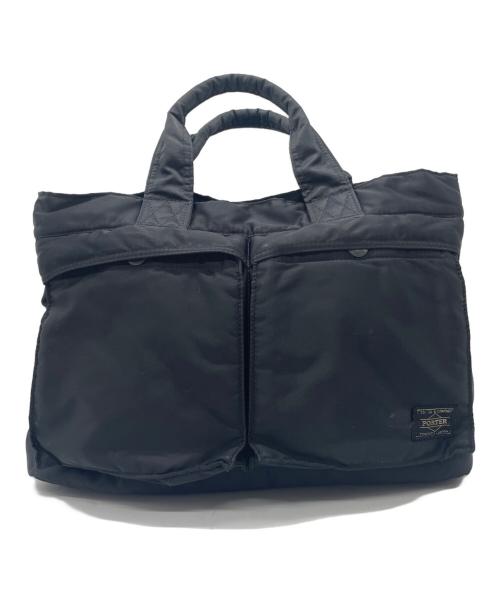 PORTER（ポーター）PORTER (ポーター) ハンドバッグ ブラックの古着・服飾アイテム