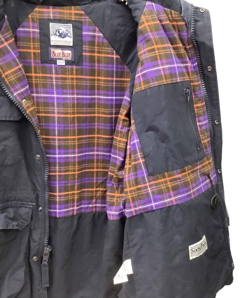 BLUE BLUE（ブルーブルー）BLUE BLUE (ブルーブルー) マウンテンパーカー ネイビー サイズ:Mの古着・服飾アイテム