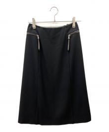 PRADA（プラダ）の古着「スカート」｜ブラック