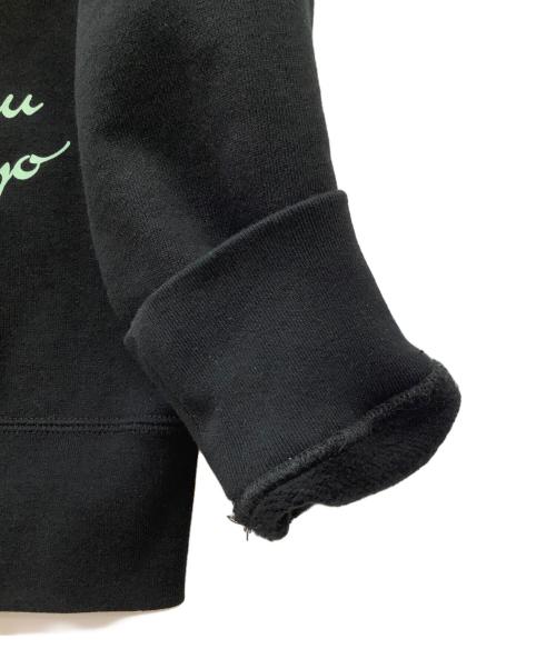 A BATHING APE（ア ベイシング エイプ）A BATHING APE (ア ベイシング エイプ) SOUVENIR FULL ZIP HOODIE ブラック×ベージュ サイズ:Sの古着・服飾アイテム