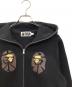 A BATHING APE (ア ベイシング エイプ) SOUVENIR FULL ZIP HOODIE ブラック×ベージュ サイズ:S：18000円