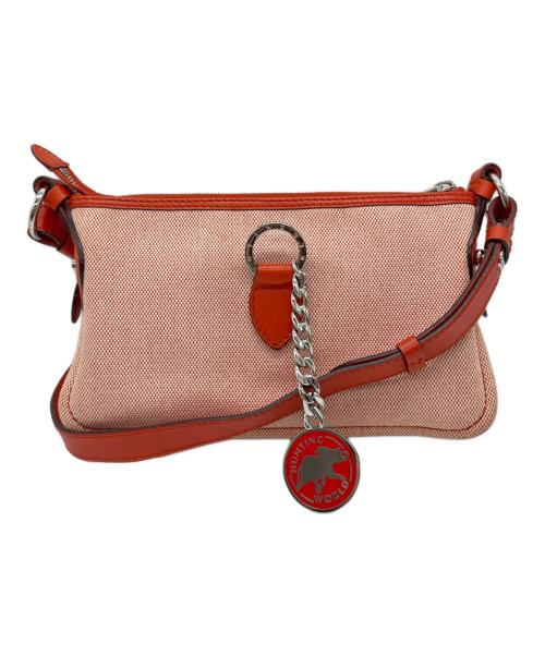 HUNTING WORLD（ハンティングワールド）HUNTING WORLD (ハンティングワールド) ショルダーバッグ オレンジの古着・服飾アイテム