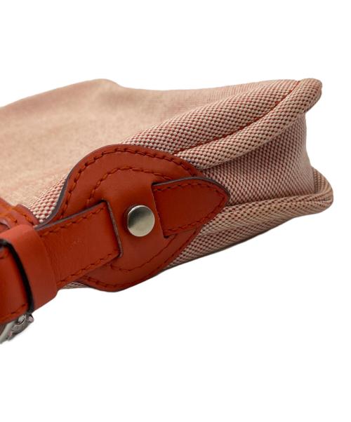 HUNTING WORLD（ハンティングワールド）HUNTING WORLD (ハンティングワールド) ショルダーバッグ オレンジの古着・服飾アイテム