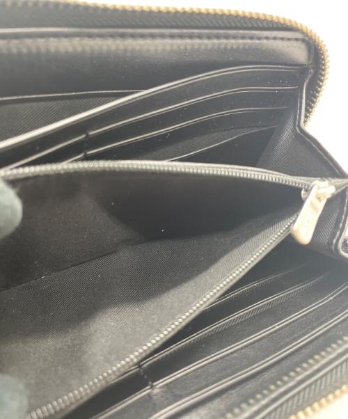 COACH（コーチ）COACH (コーチ) ラウンドファスナー長財布 ブラックの古着・服飾アイテム
