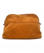 HERMESエルメス）の古着「コスメポーチ」｜オレンジ