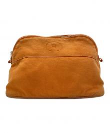 HERMES（エルメス）の古着「コスメポーチ」｜オレンジ