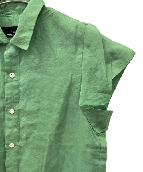 tricot COMME des GARCONS（トリココムデギャルソン）tricot COMME des GARCONS (トリココムデギャルソン) 半袖シャツ グリーン サイズ:-の古着・服飾アイテム