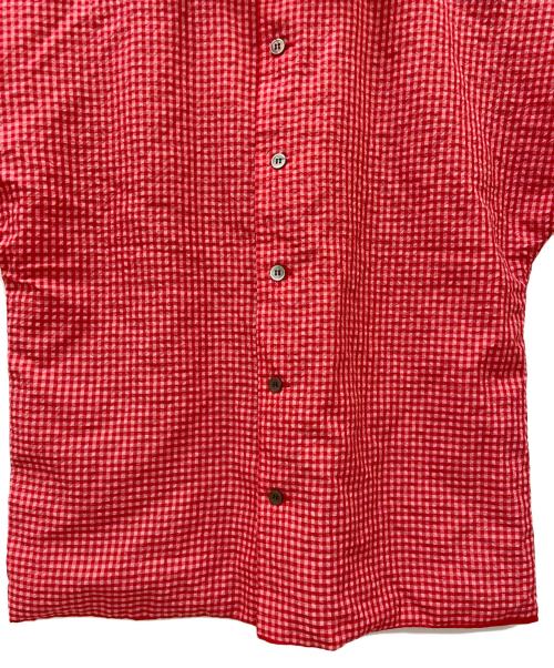 tricot COMME des GARCONS（トリココムデギャルソン）tricot COMME des GARCONS (トリココムデギャルソン) チェックシャツ レッド×ピンク サイズ:-の古着・服飾アイテム