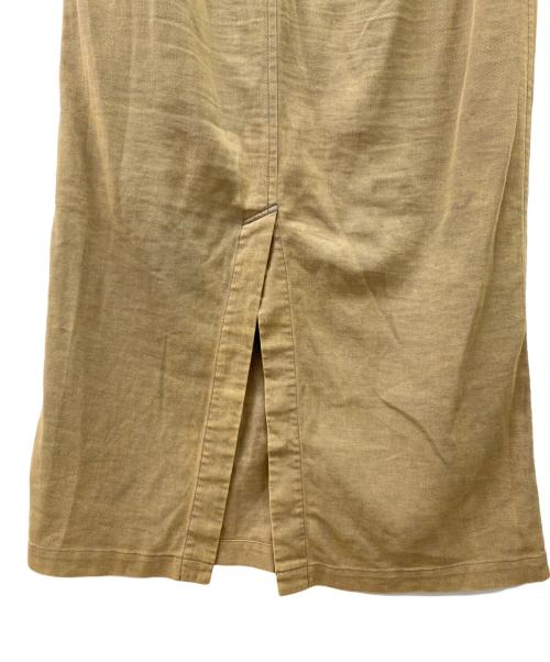 tricot COMME des GARCONS（トリココムデギャルソン）tricot COMME des GARCONS (トリココムデギャルソン) ロングスカート ベージュ×グレー サイズ:Mの古着・服飾アイテム