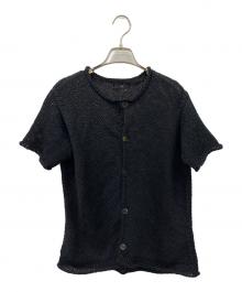Y's（ワイズ）の古着「ニットシャツ」｜ブラック