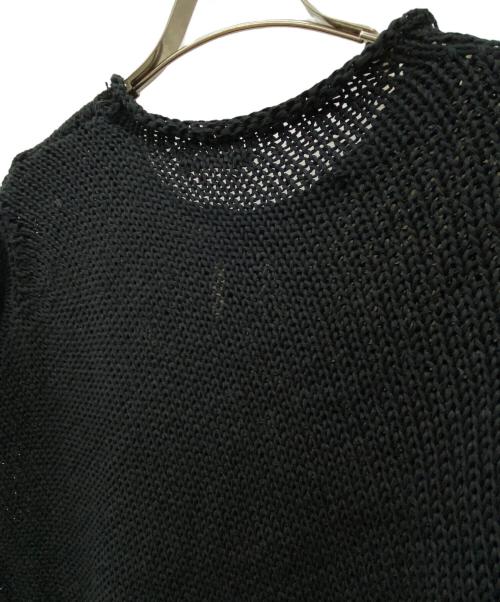 Y's（ワイズ）Y's (ワイズ) ニットシャツ ブラック サイズ:-の古着・服飾アイテム