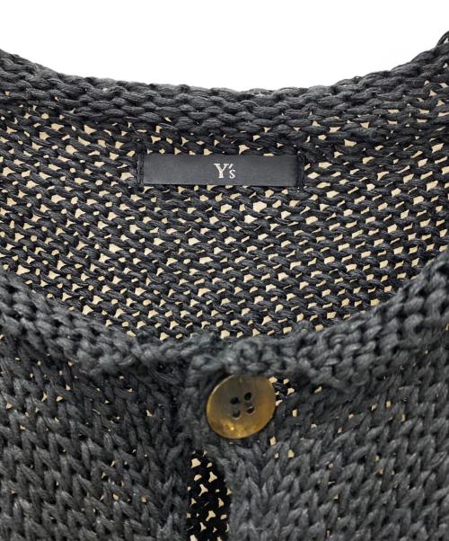 Y's（ワイズ）Y's (ワイズ) ニットシャツ ブラック サイズ:-の古着・服飾アイテム