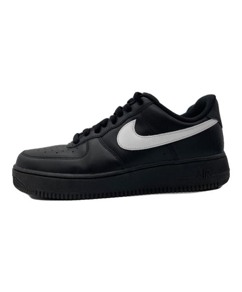 NIKE（ナイキ）NIKE (ナイキ) AIR FORCE 1 07 ブラック×ホワイト サイズ:27cmの古着・服飾アイテム