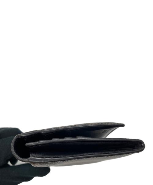 FENDI（フェンディ）FENDI (フェンディ) 2つ折り財布 ブラウン×ブラック×レッドの古着・服飾アイテム