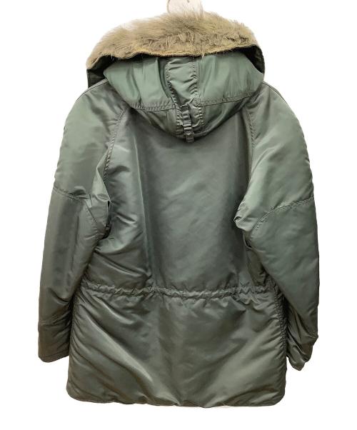 ALPHAINDUSTRIES（アルファインダストリーズ）ALPHAINDUSTRIES (アルファインダストリーズ) N-3Bジャケット グリーン サイズ:Mの古着・服飾アイテム