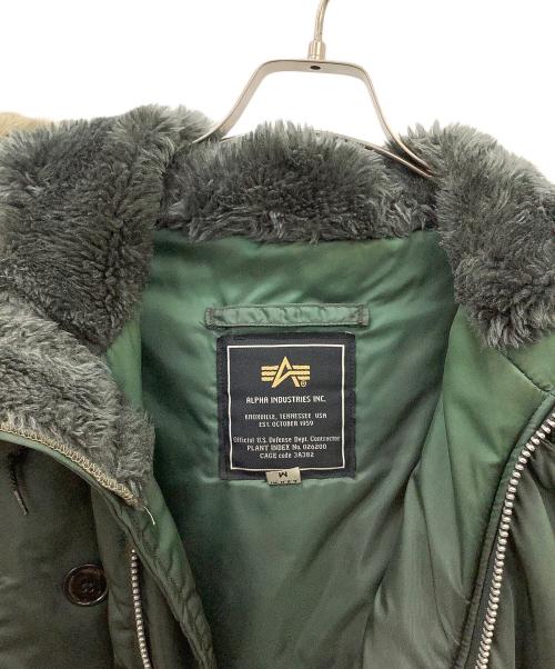 ALPHAINDUSTRIES（アルファインダストリーズ）ALPHAINDUSTRIES (アルファインダストリーズ) N-3Bジャケット グリーン サイズ:Mの古着・服飾アイテム