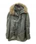 ALPHAINDUSTRIES（アルファインダストリーズ）の古着「N-3Bジャケット」｜グリーン