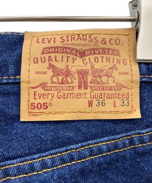 LEVI'S（リーバイス）LEVI'S (リーバイス) 505デニムパンツ ネイビー サイズ:W36×L33の古着・服飾アイテム