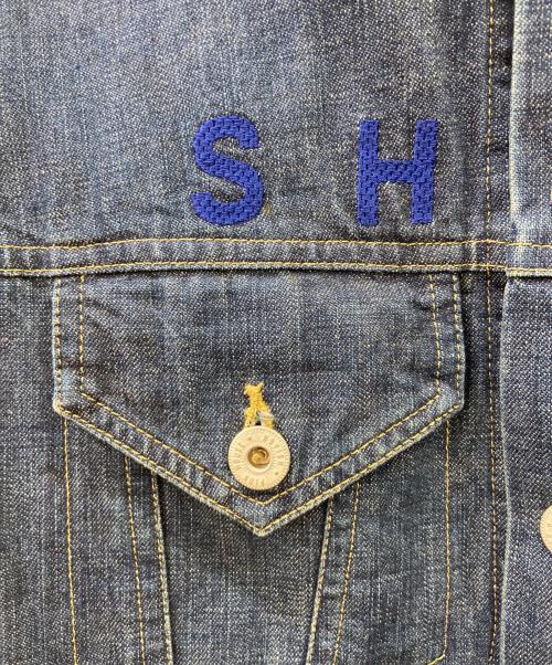 PINK HOUSE（ピンクハウス）PINK HOUSE (ピンクハウス) デニムジャケット インディゴ サイズ:Mの古着・服飾アイテム