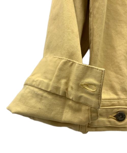 PINK HOUSE（ピンクハウス）PINK HOUSE (ピンクハウス) デニムジャケット オレンジ サイズ:-の古着・服飾アイテム