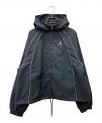 NIKEナイキ）の古着「ジャージトップ」｜ブラック