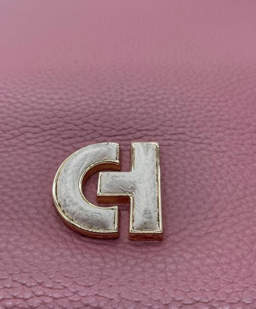 COLE HAAN（コールハーン）COLE HAAN (コールハーン) スモールコンバーチブルリュクスバックパック ボルドー×ピンクの古着・服飾アイテム