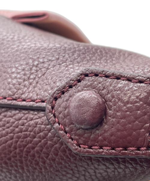 COLE HAAN（コールハーン）COLE HAAN (コールハーン) スモールコンバーチブルリュクスバックパック ボルドー×ピンクの古着・服飾アイテム